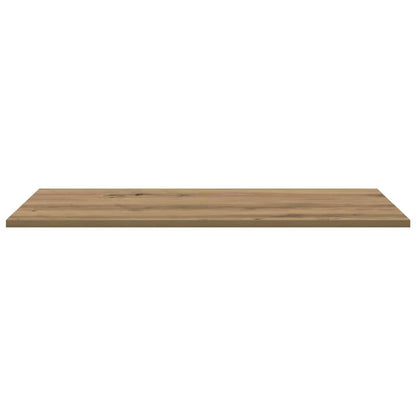 Boekenplank Bord 4 Pcs Bruin Bewerkt Hout Artisanaal Eikenkleurig