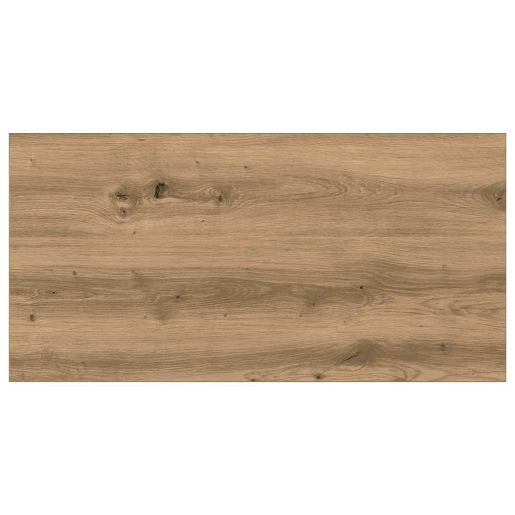 Boekenplank Bord 4 Pcs Bruin Bewerkt Hout Artisanaal Eikenkleurig