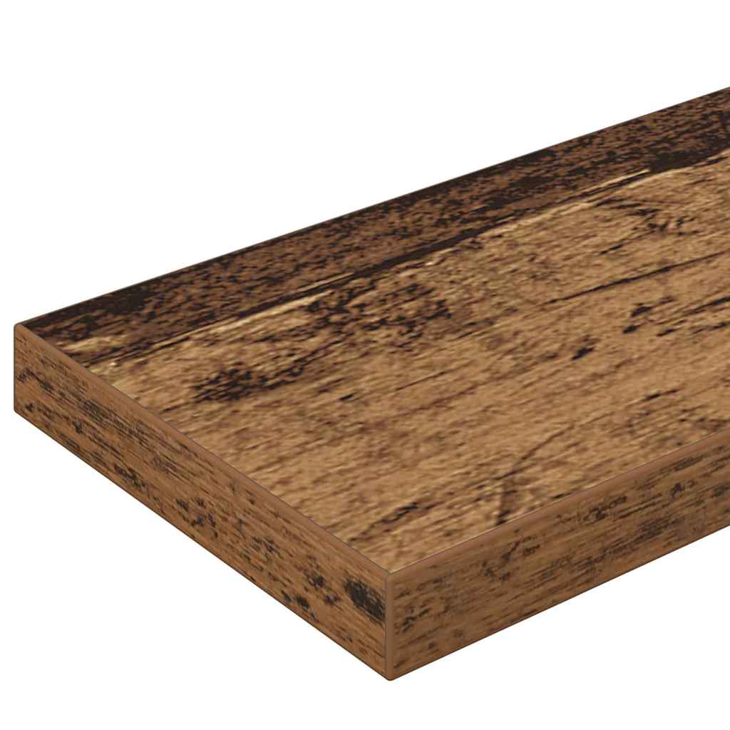 Boekenplank Bord 4 Pcs Bruin Bewerkt Hout Oud Hout