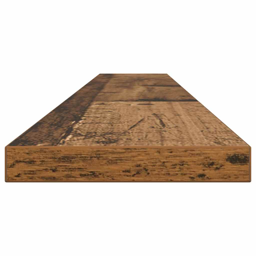 Boekenplank Bord 4 Pcs Bruin Bewerkt Hout Oud Hout