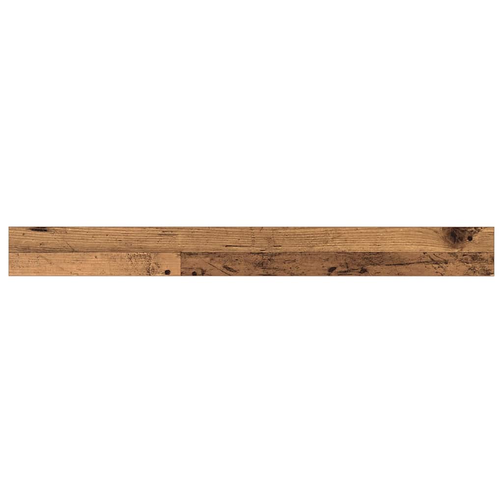 Boekenplank Bord 4 Pcs Bruin Bewerkt Hout Oud Hout