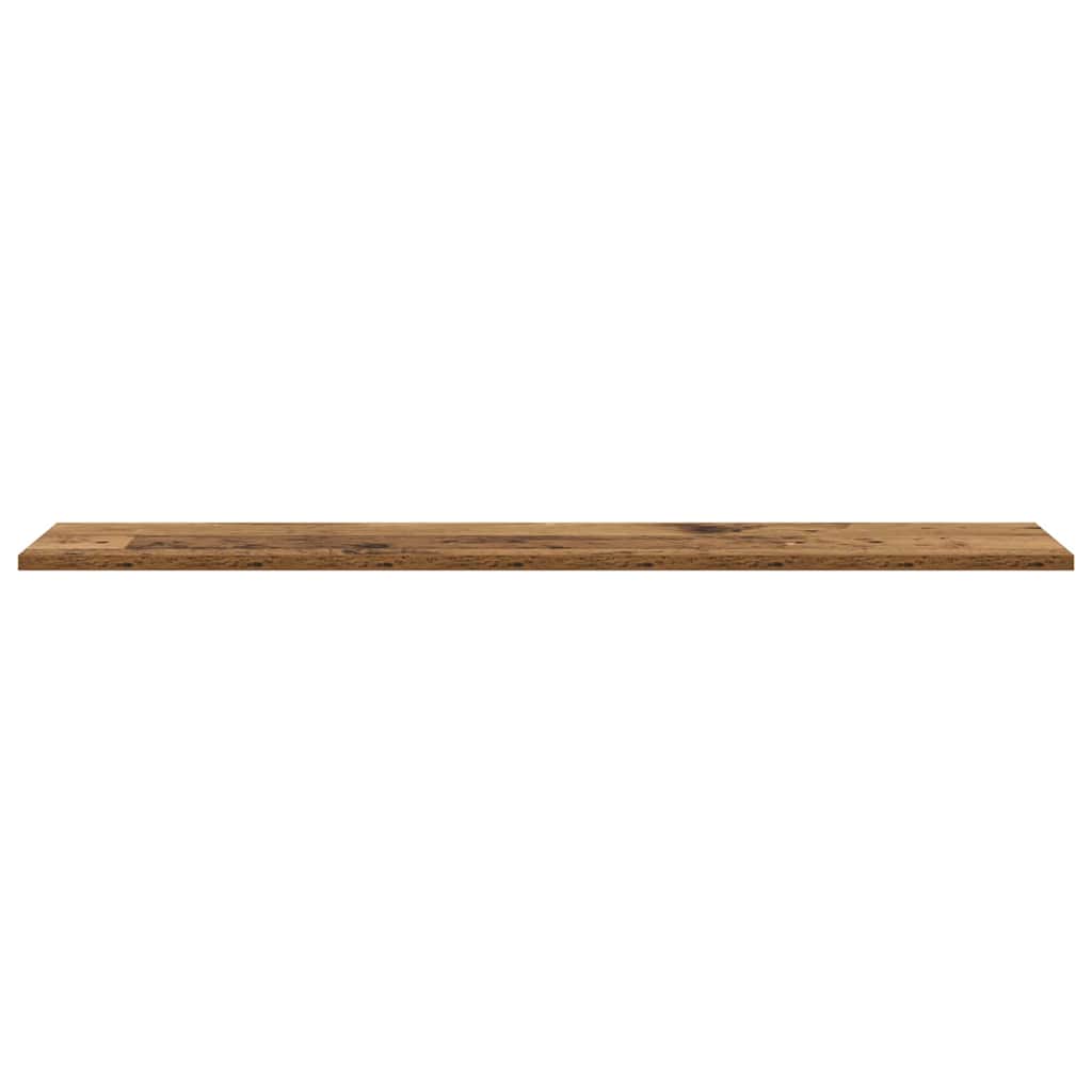 Boekenplank Bord 4 Pcs Bruin Bewerkt Hout Oud Hout