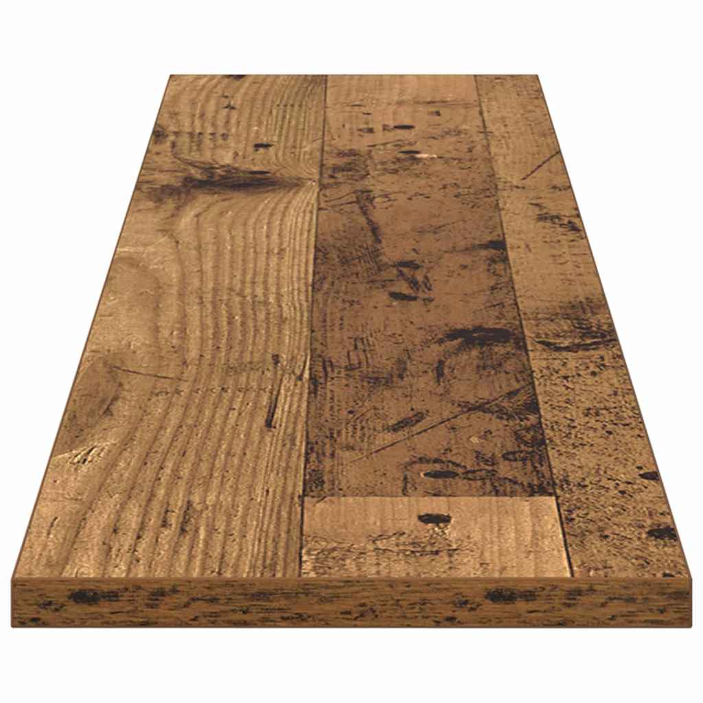 Boekenplank Bord 4 Pcs Bruin Bewerkt Hout Oud Hout