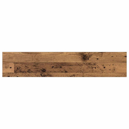 Boekenplank Bord 4 Pcs Bruin Bewerkt Hout Oud Hout