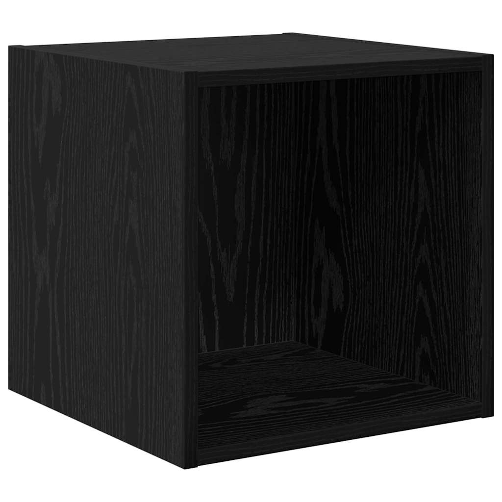 Wandkast Met Plank 37 X 37 X 37 Cm Bewerkt Hout