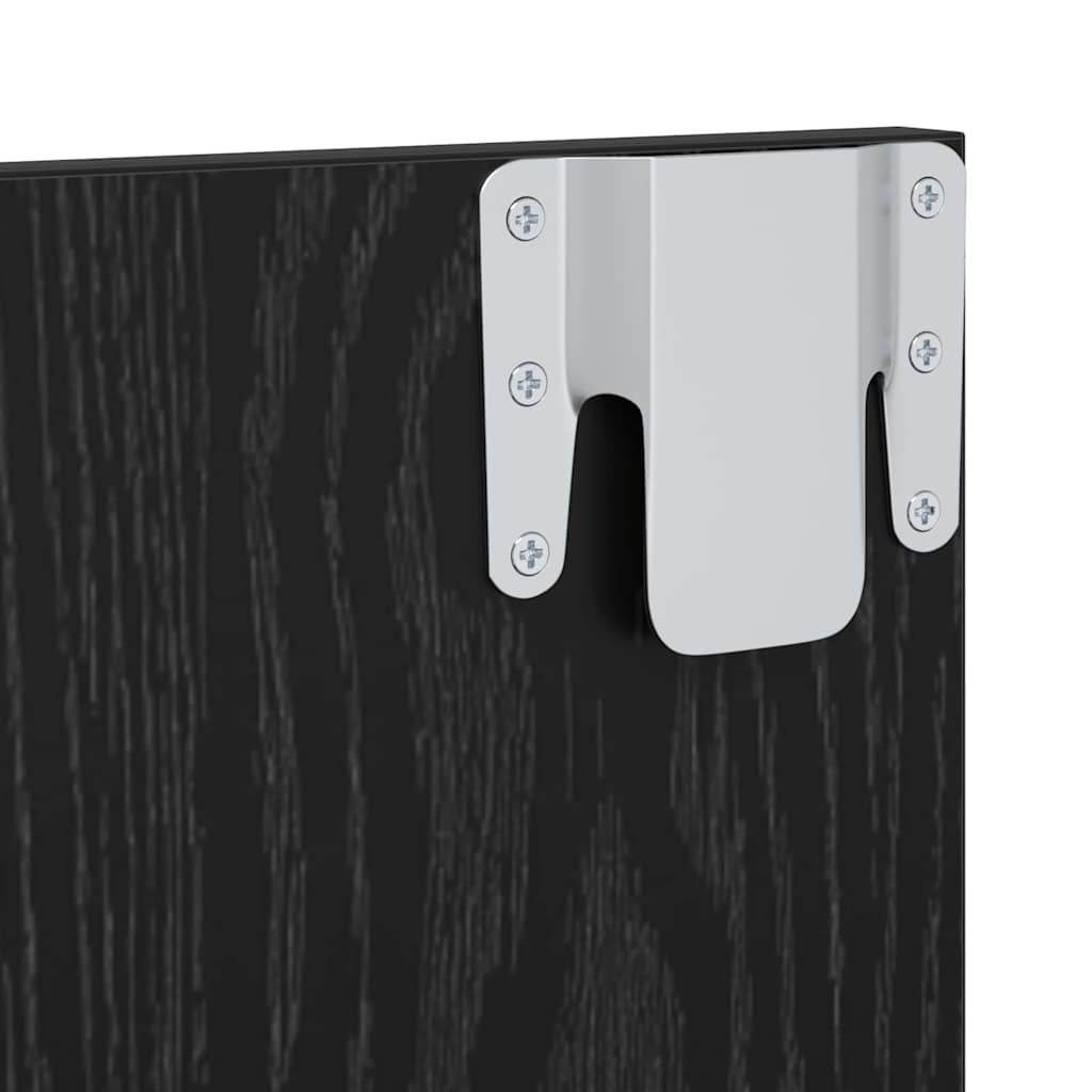 Wand Tv Kast 120 X 23.5 X 90 Cm Bewerkt Hout