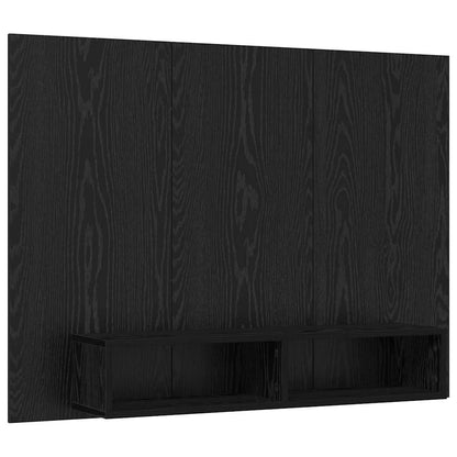 Wand Tv Kast 120 X 23.5 X 90 Cm Bewerkt Hout