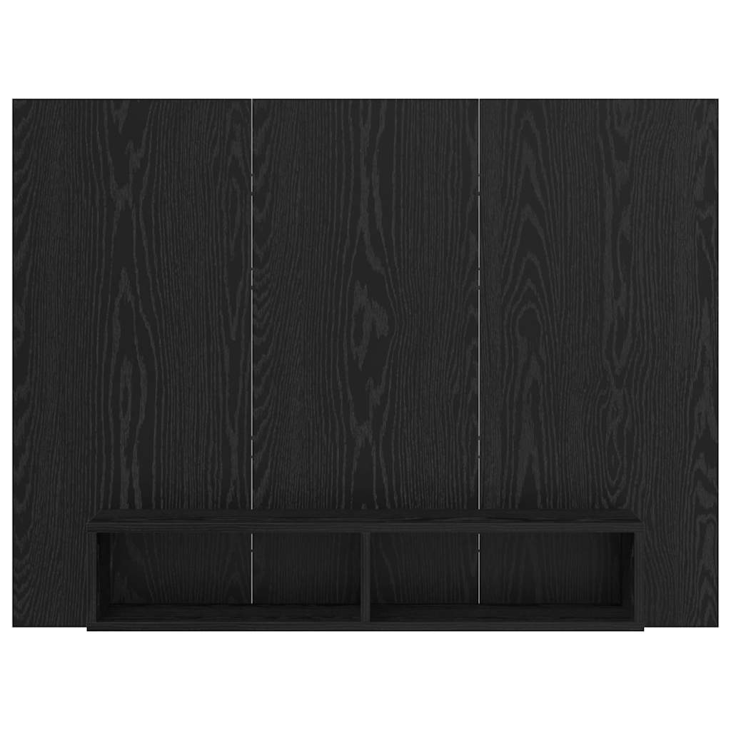 Wand Tv Kast 120 X 23.5 X 90 Cm Bewerkt Hout