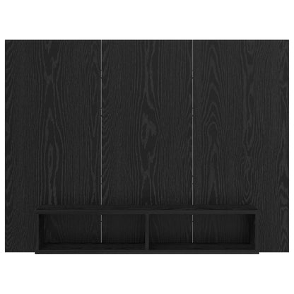 Wand Tv Kast 120 X 23.5 X 90 Cm Bewerkt Hout