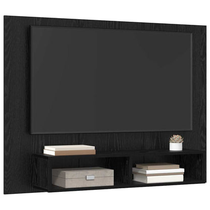 Wand Tv Kast 120 X 23.5 X 90 Cm Bewerkt Hout