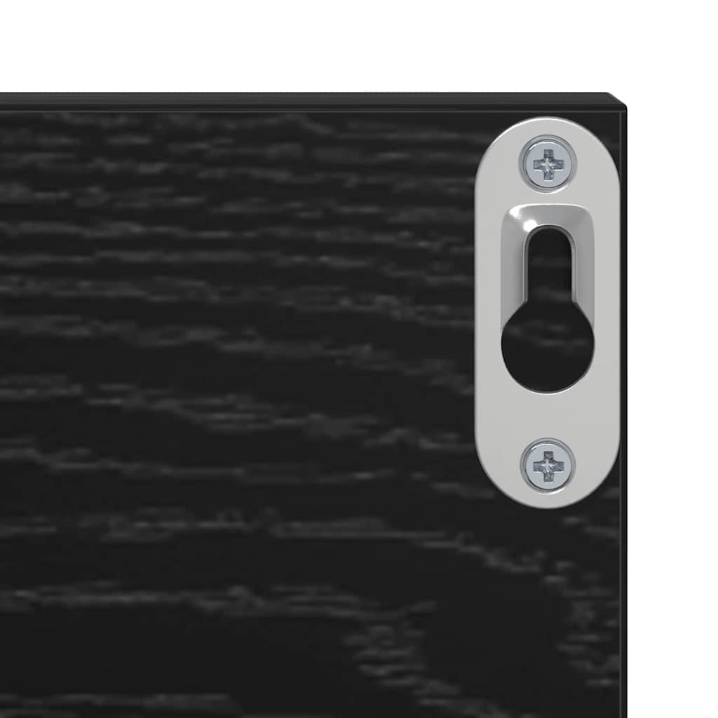 Wandplanken 2 Pcs 80 X 11,5 X 18 Cm Bewerkt Hout