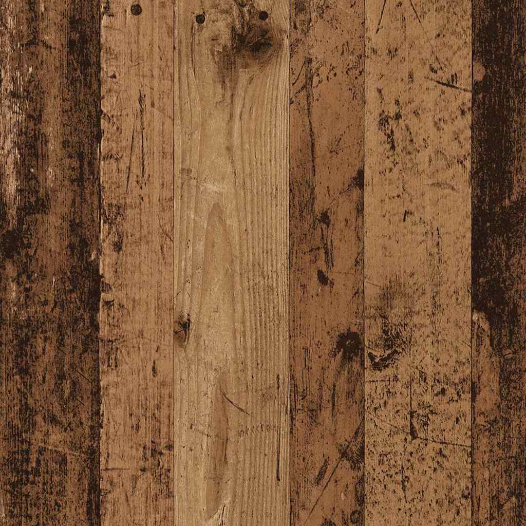 Schoenenkast Met Plank Bewerkt Hout