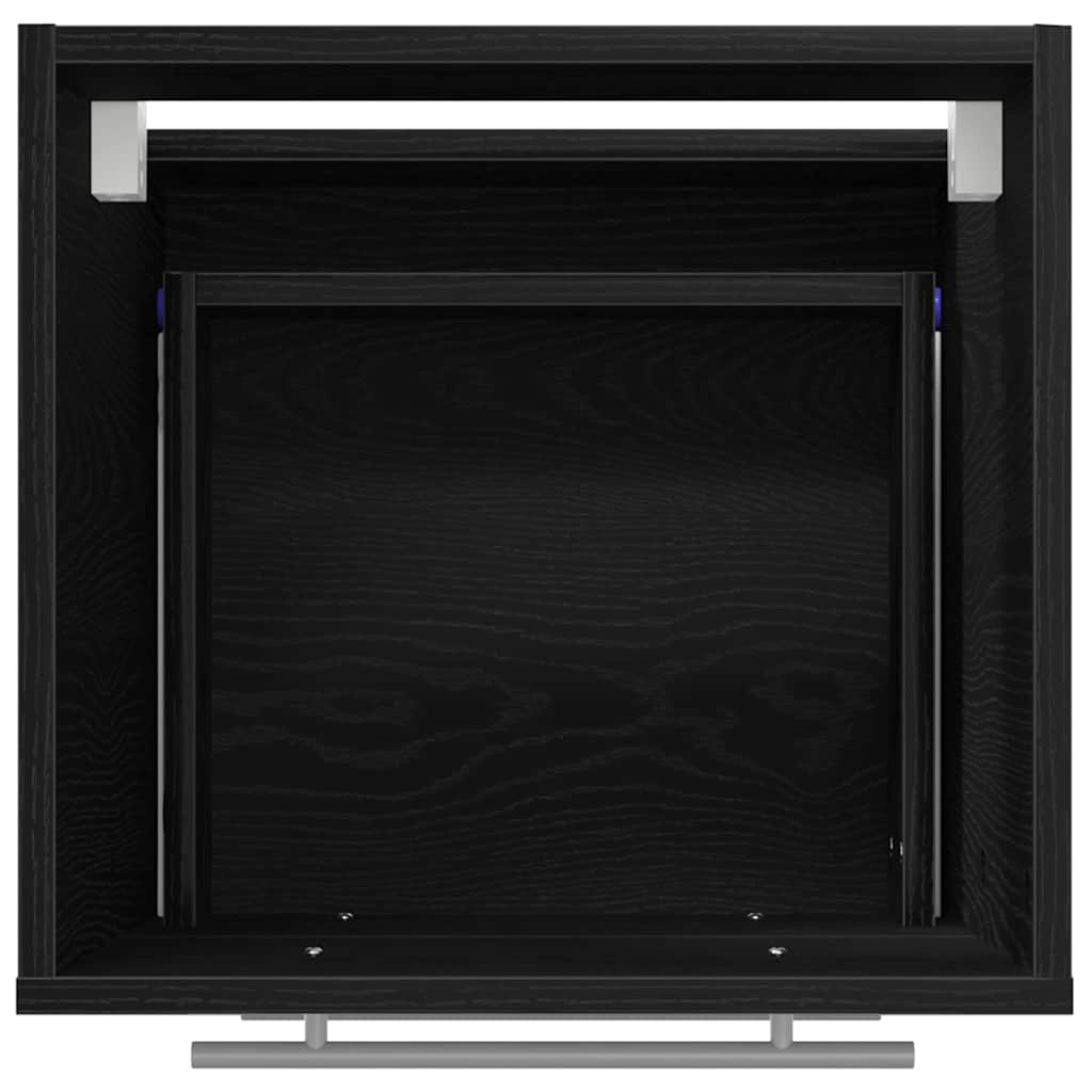 Badkamer Kast Met Lade 41 X 38.5 X 48 Cm Bewerkt Hout