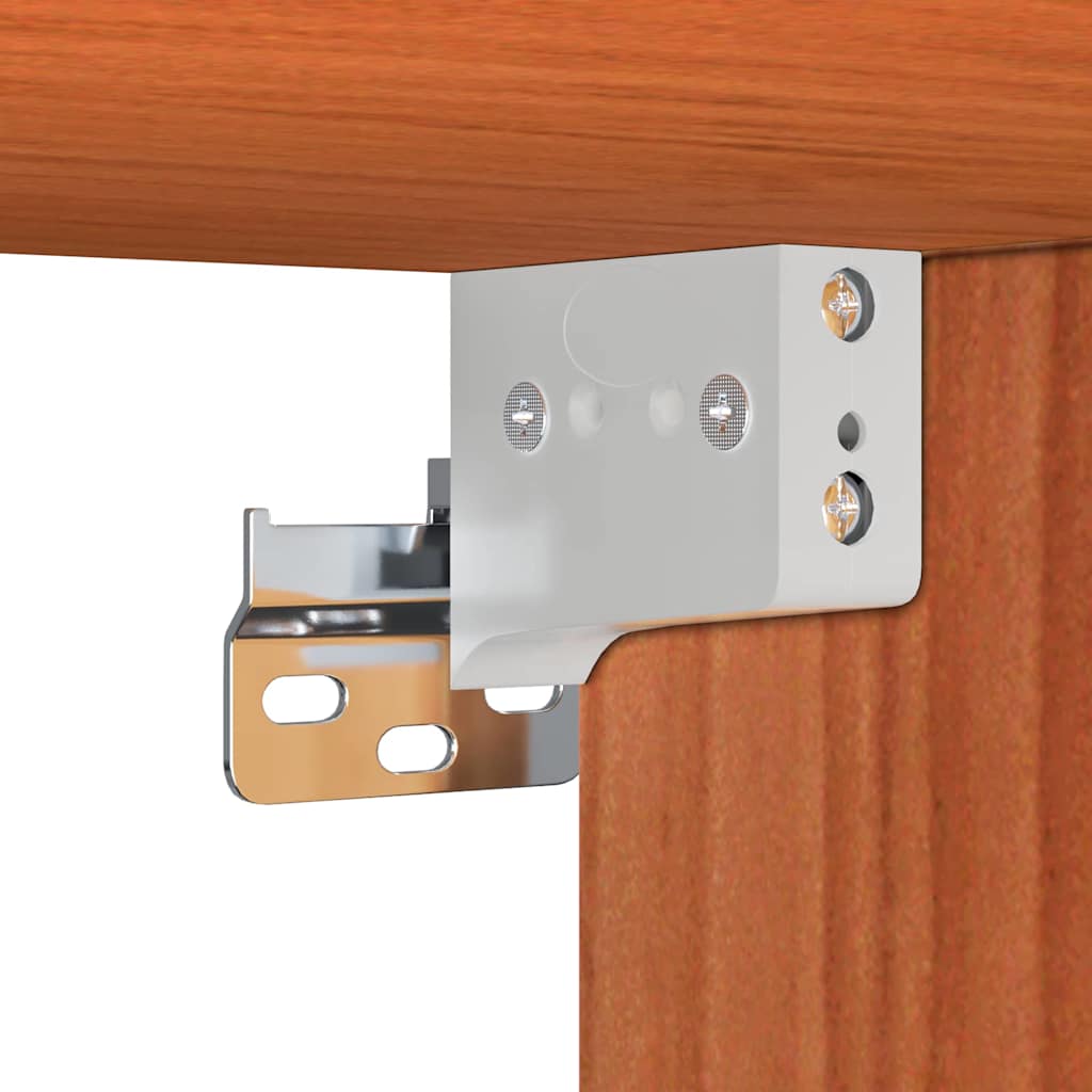 Wandkast 100 X 30 X 35 Cm Massief Grenenhout