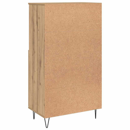 Highboard Bruin 60 X 36 X 110 Cm Bewerkt Hout