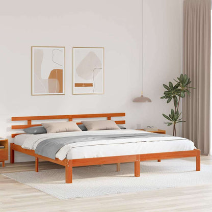 Bedframe Massief Hout Frissen