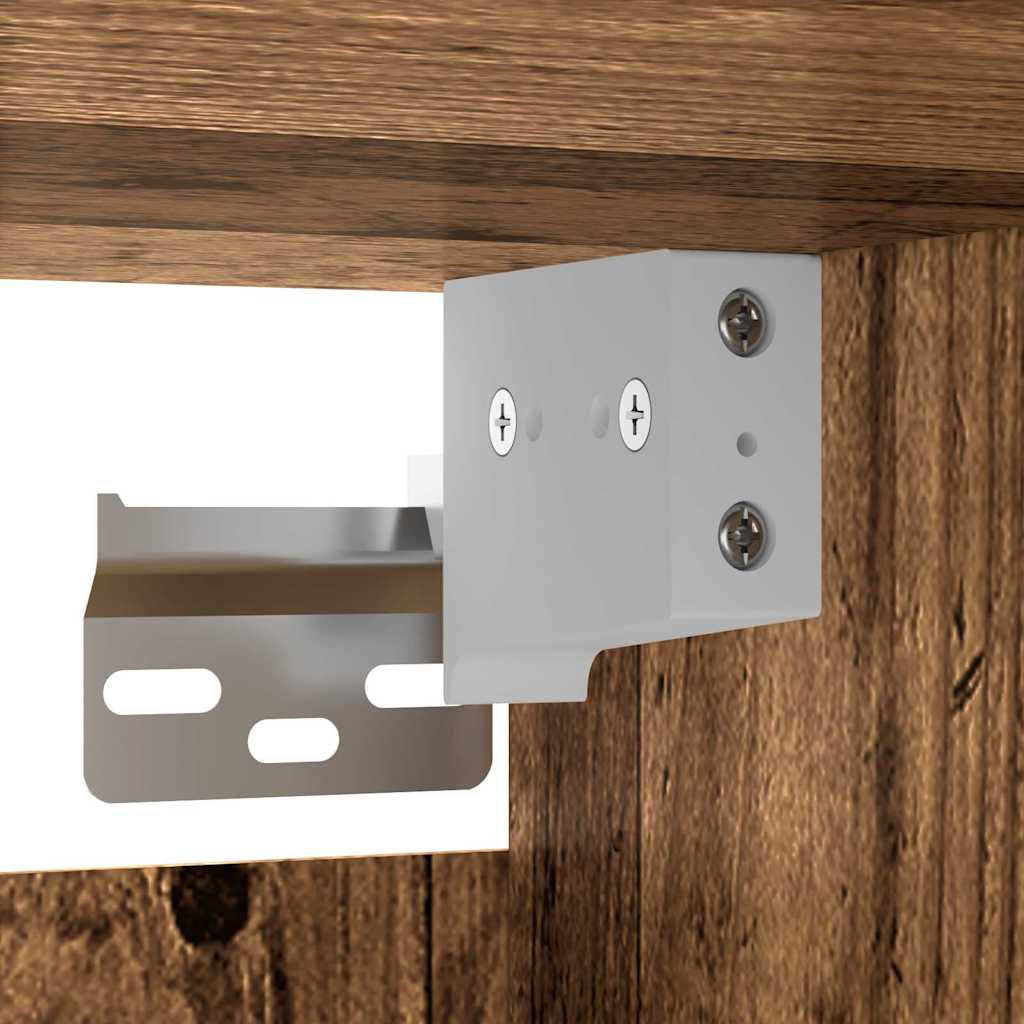 Tv-Meubelset 7 Pcs 30.5 X 30 X 60 Cm Bewerkt Hout