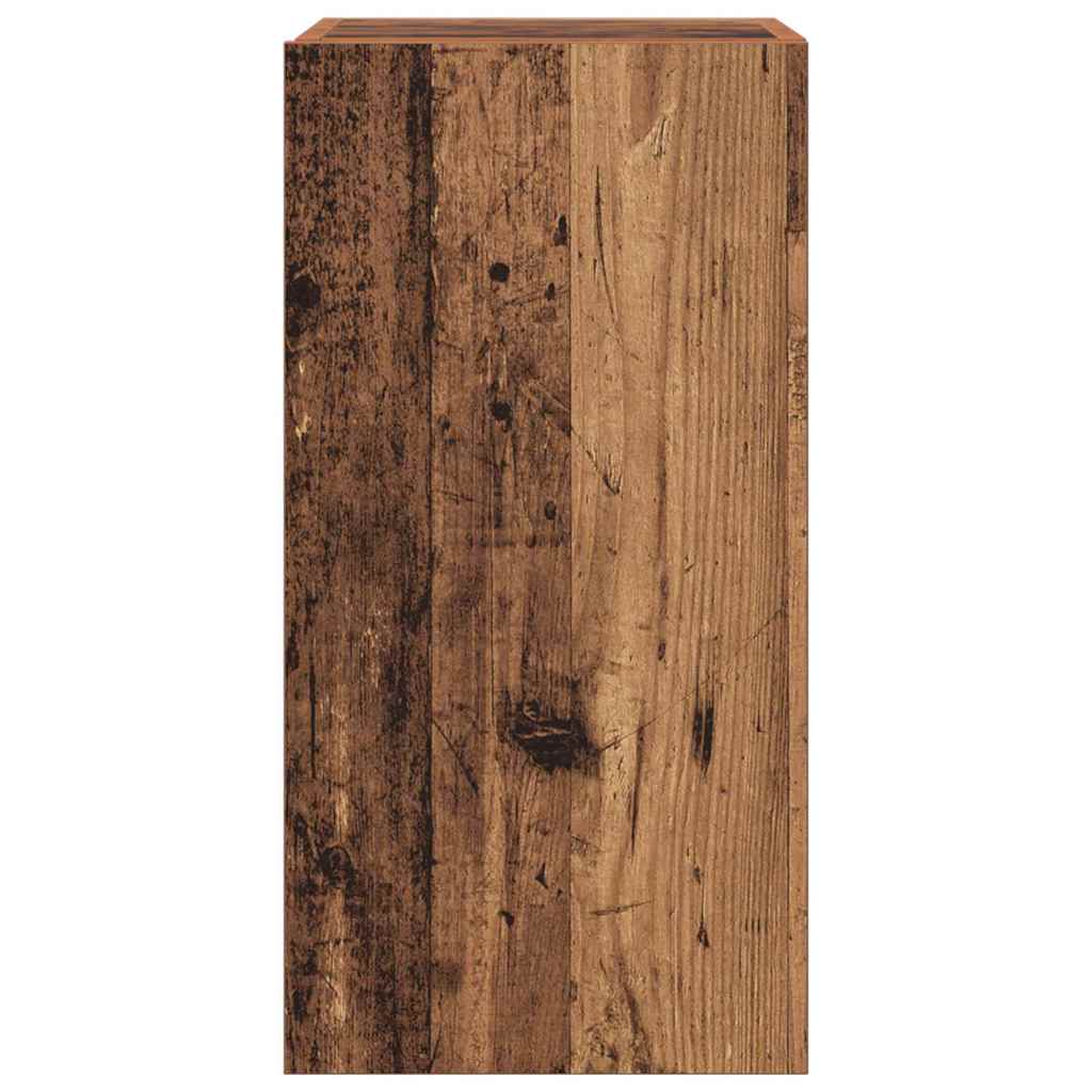 Tv-Meubelset 7 Pcs 30.5 X 30 X 60 Cm Bewerkt Hout