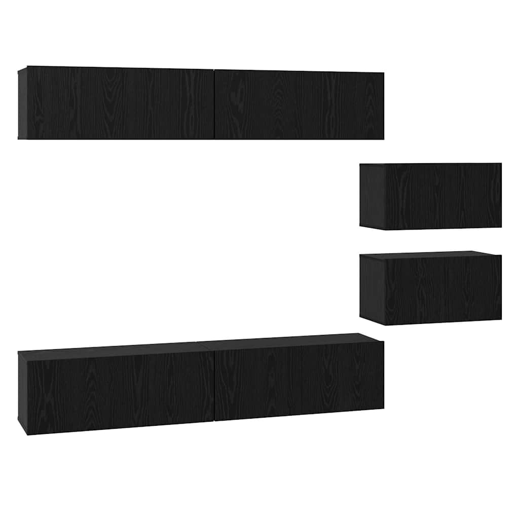 Tv-Meubelset 6 Pcs 80 X 30 X 30.5 Cm Small