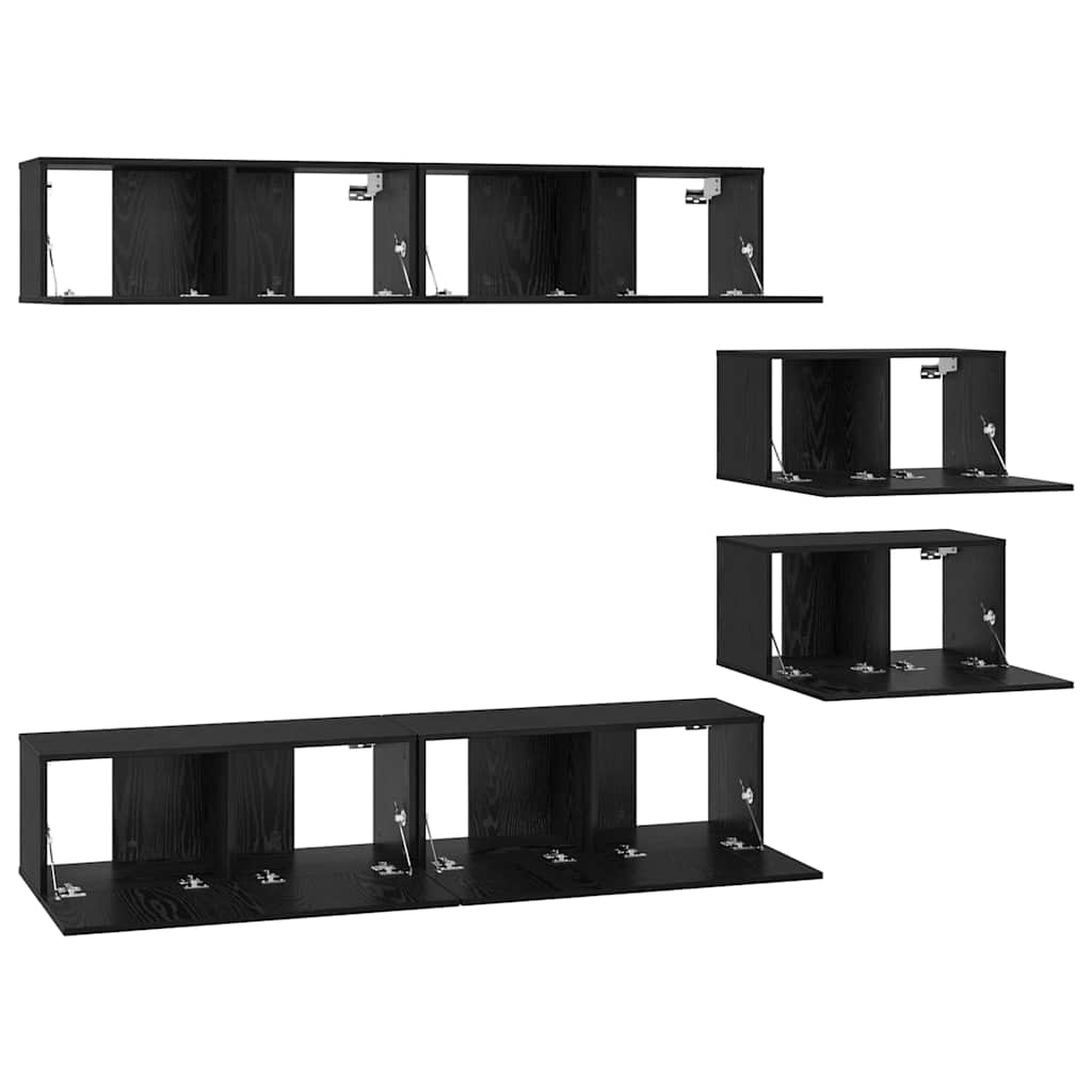 Tv-Meubelset 6 Pcs 80 X 30 X 30.5 Cm Small