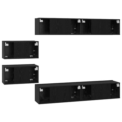Tv-Meubelset 6 Pcs 80 X 30 X 30.5 Cm Small