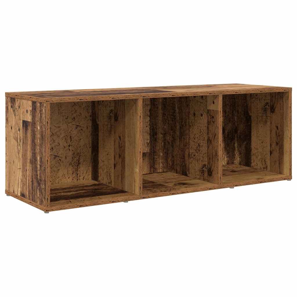 Tv-Kast 3 Pcs Bruin 107 X 35 X 37 Cm Bewerkt Hout