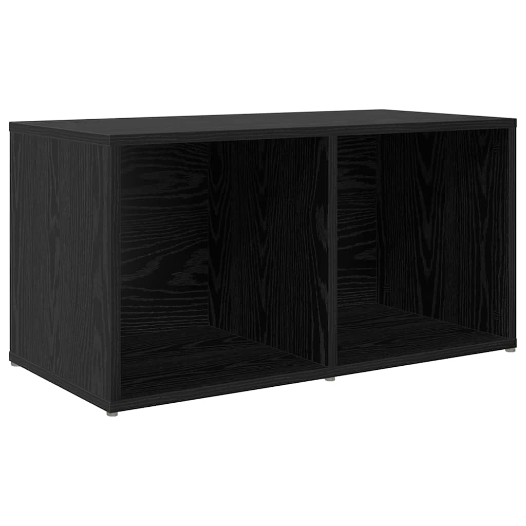 Tv-Kast 3 Pcs Zwart 107 X 35 X 37 Cm Bewerkt Hout