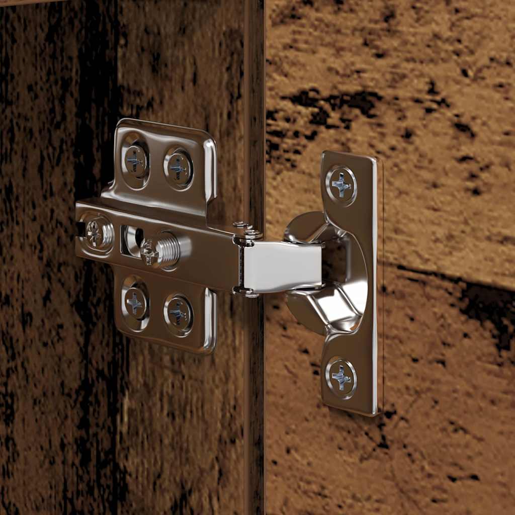 Tv-Meubelset 4 Pcs 30.5 X 30 X 90 Cm Bewerkt Hout