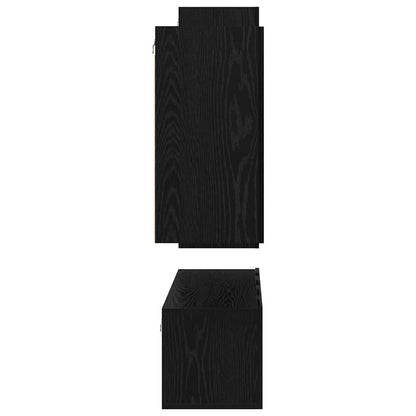 Tv-Meubelset 4 Pcs 30.5 X 30 X 90 Cm Bewerkt Hout