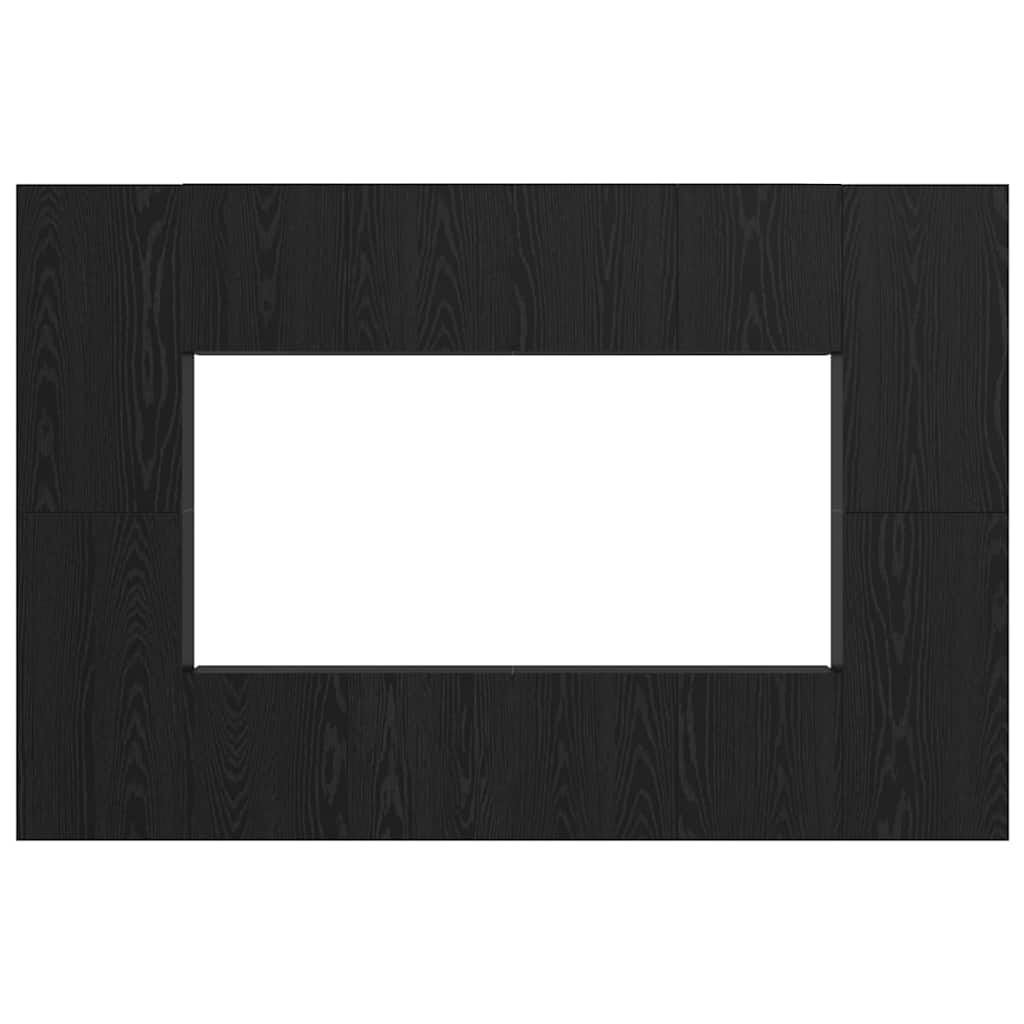 Tv-Meubelset 8 Pcs 60 X 30 X 30 Cm Bewerkt Hout