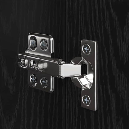 Tv-Meubelset Wandgemonteerd 4 Pcs Bewerkt Hout