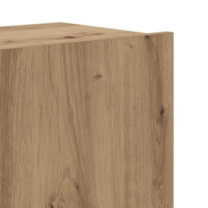 Tv-Kast 6 Pcs Bruin 200 X 30 X 30 Cm Bewerkt Hout