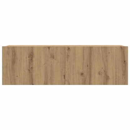 Tv-Kast 6 Pcs Bruin 200 X 30 X 30 Cm Bewerkt Hout
