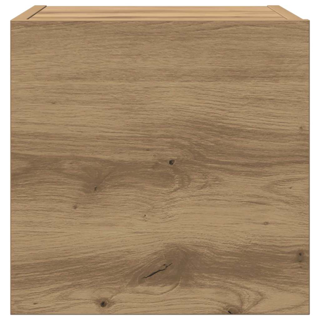 Tv-Kast 6 Pcs Bruin 200 X 30 X 30 Cm Bewerkt Hout