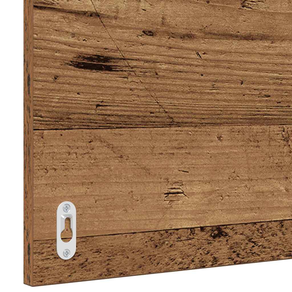 Badkamermeubelset 2 Pcs 41 X 38.5 X 48 Cm Bewerkt Hout