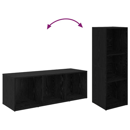 Tv-Kast 4 Pcs 37 X 35 X 107,5 Cm Gelamineerd Hout