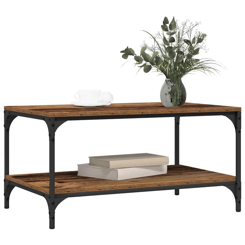 Salontafel Bewerkt Hout