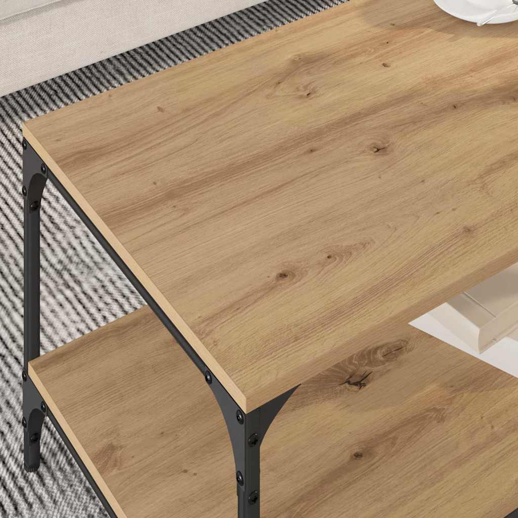 Salontafel Bewerkt Hout