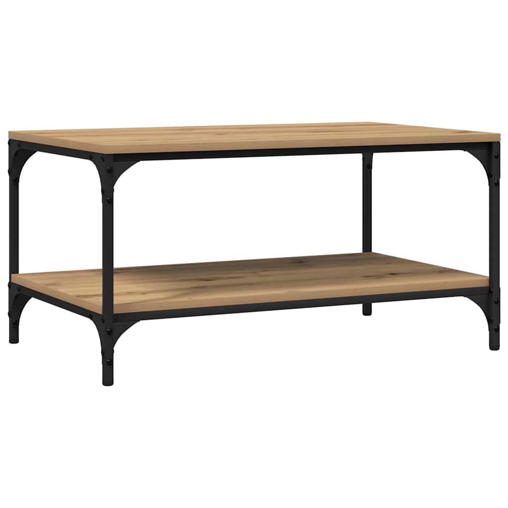 Salontafel Bewerkt Hout