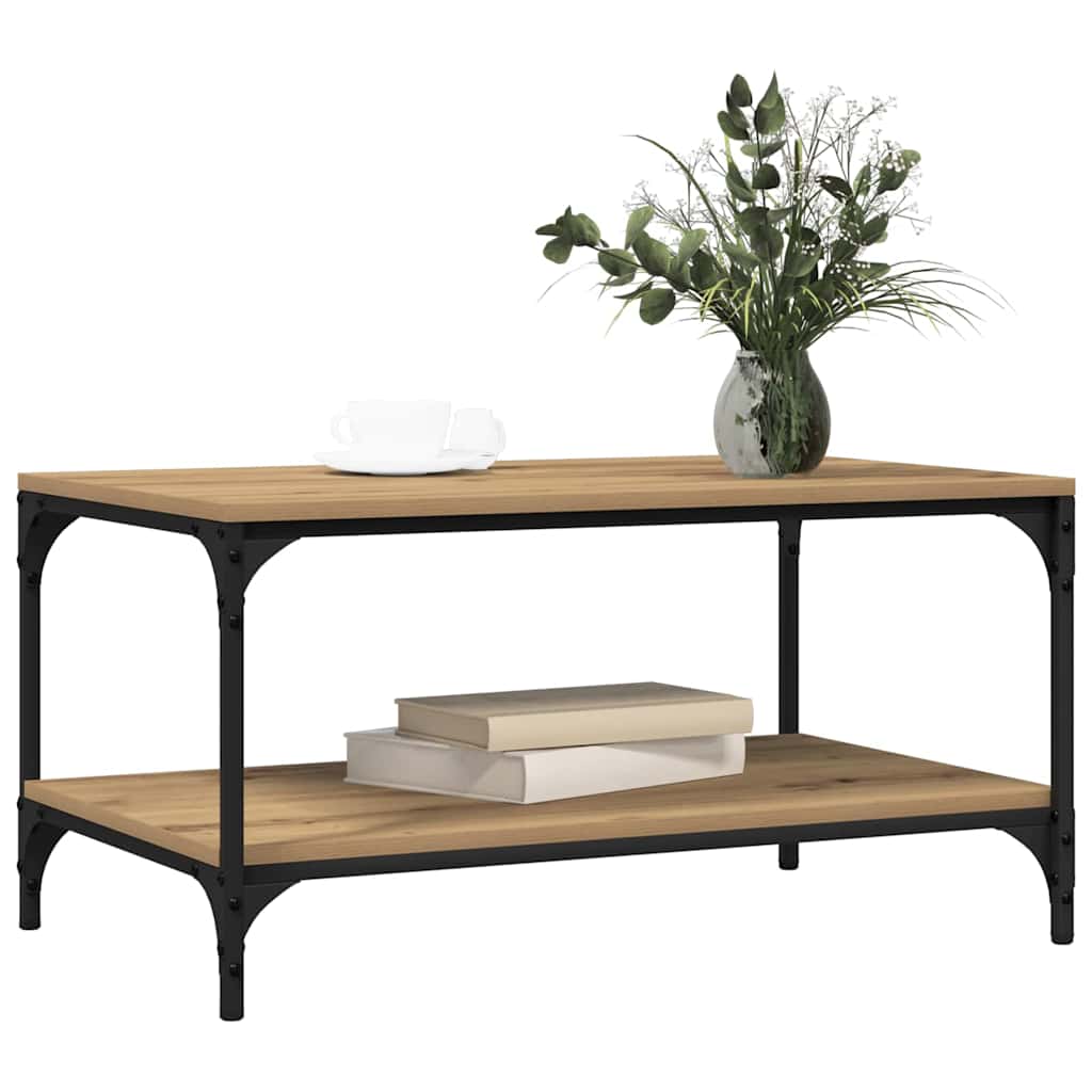 Salontafel Bewerkt Hout