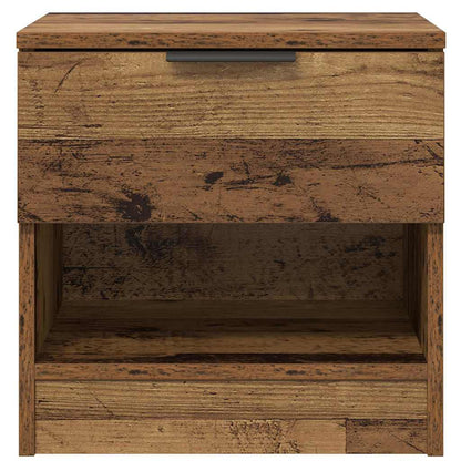 Bedkast Met Lade 2 Pcs 40 X 39 X 40 Cm Bewerkt Hout