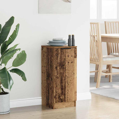 Dressoir 30 X 30 X 70 Cm Bewerkt Hout