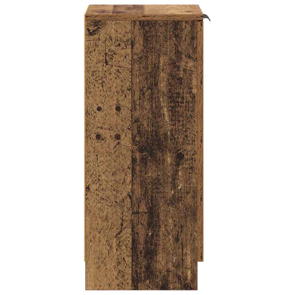 Dressoir 30 X 30 X 70 Cm Bewerkt Hout