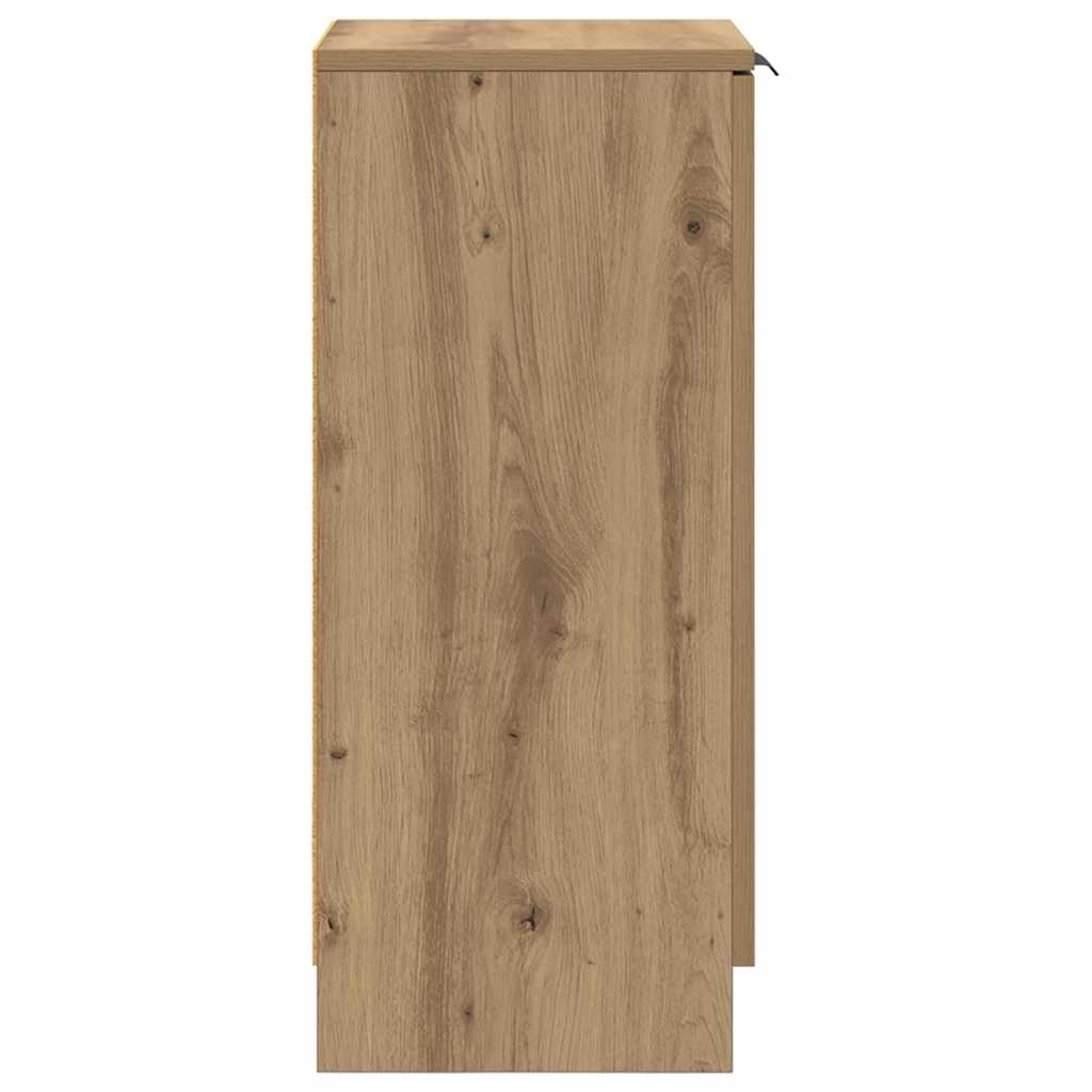 Dressoir 30 X 30 X 70 Cm Bewerkt Hout