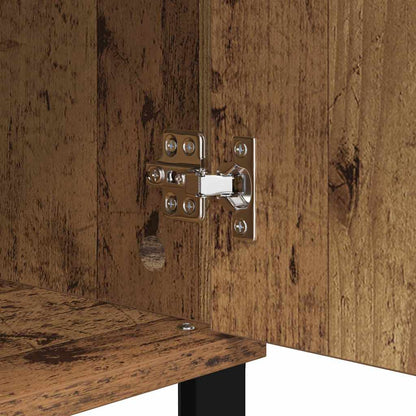 Dressoir Met Lade 35 X 40 X 70 Cm Bewerkt Hout