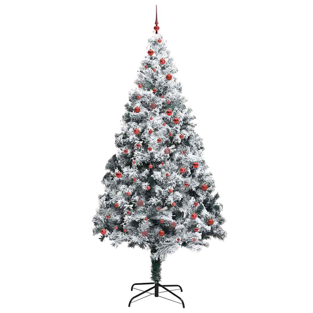 Kerstboom Met Decoratieve Touwlichten Wit 300 Cm Pvc