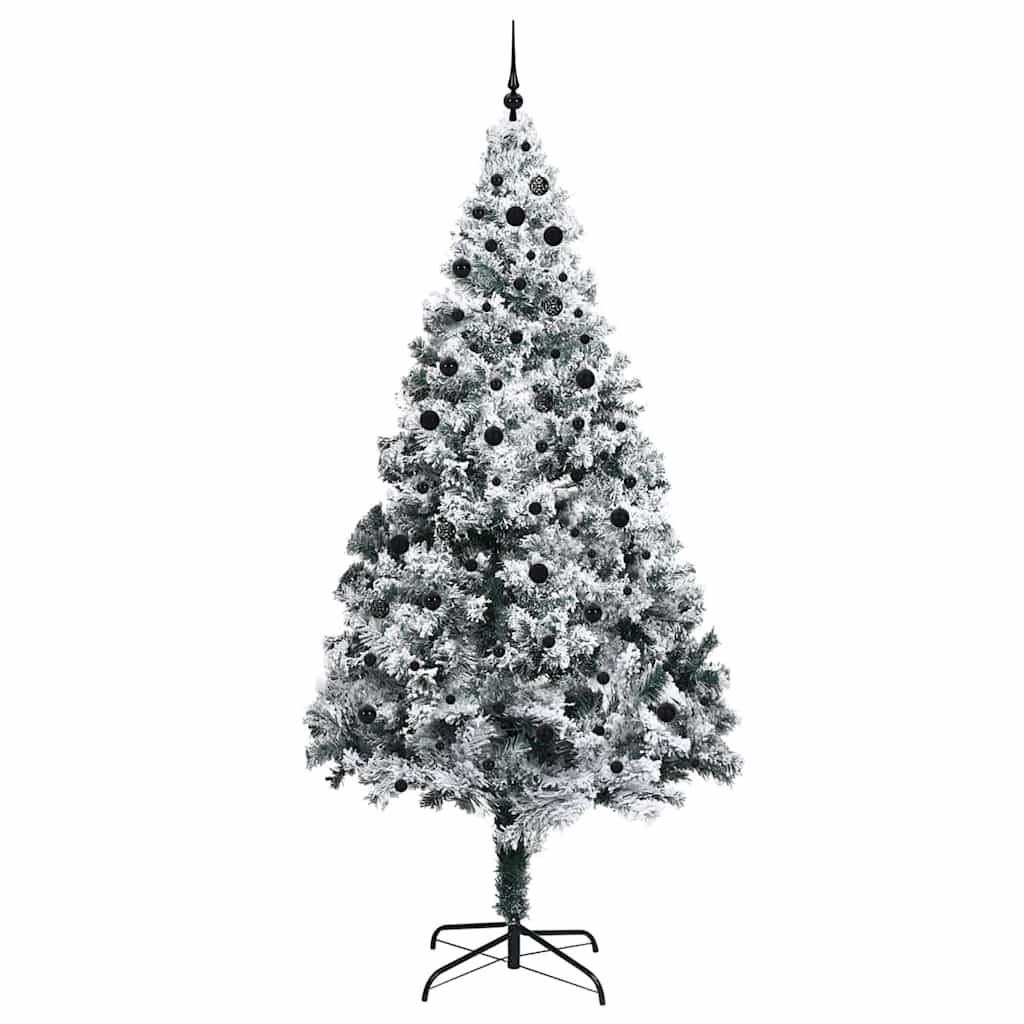 Kerstboom Met Decoratieve Touwlichten Wit 300 Cm Pvc