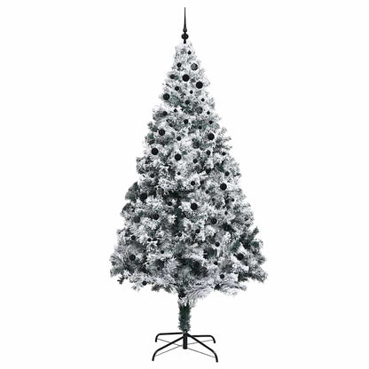 Kerstboom Met Decoratieve Touwlichten Wit 300 Cm Pvc