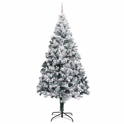Kerstboom Met Decoratieve Touwlichten Wit 300 Cm Pvc