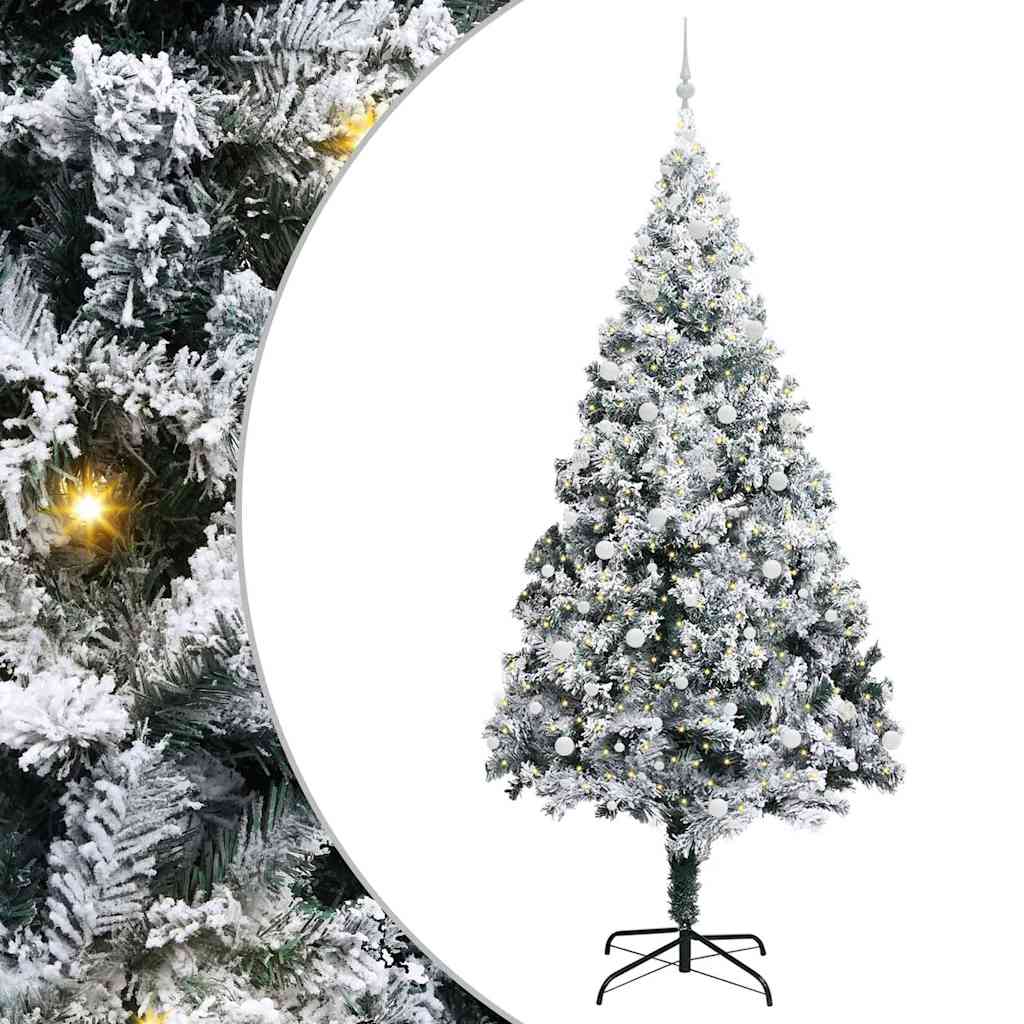 Kerstboom Met Decoratieve Touwlichten 300 Cm Pvc